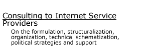 Consulting to Internet Service Providers