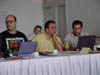 participantes atentivos