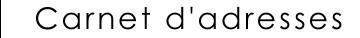 Carnet d&acute;adresses logo