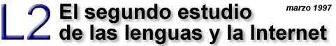 L2:  El segundo estudio de las lenguas y la Internet