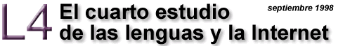 L4:  El cuarto estudio de las lenguas y la Internet